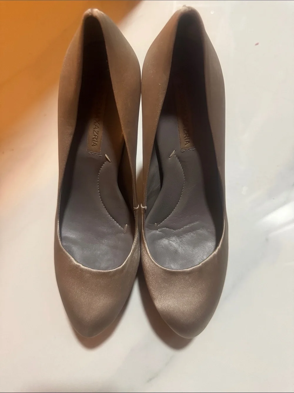BCBGMaxAzria sleek satin